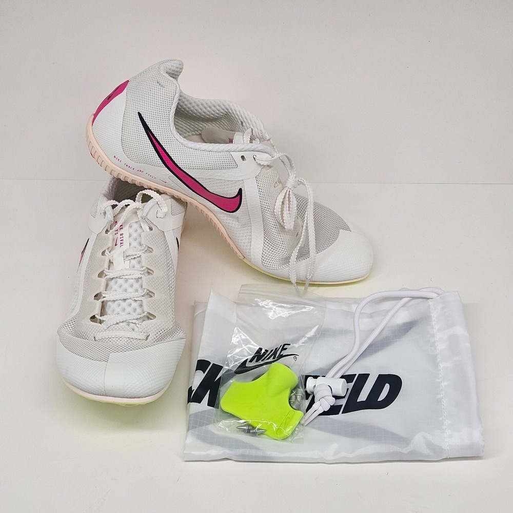 Nike Zoom Rival Multi Men's Track Shoes Spikes White, Size 10, DC8749-101